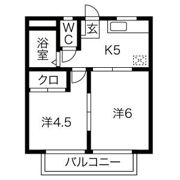 クレールマーサの間取り画像