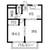 クレールマーサの間取り画像