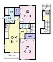 アンソレイエの間取り画像