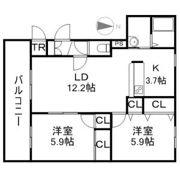 ファイブ・ウェーブの間取り画像