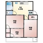 佃マンションBの間取り画像