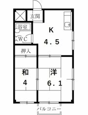 グリーンシャルマンの間取り画像