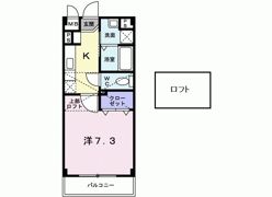 サンリットUMEZUの間取り画像