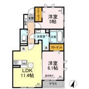 エスポワール大泉の間取り画像