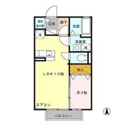 クレール御殿の間取り画像