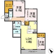 ラティペースの間取り画像