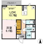セレスティア助光 A棟の間取り画像