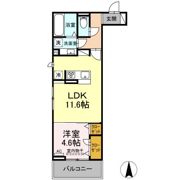 セレスティア助光 A棟の間取り画像