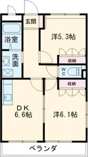 サンプレイスKの間取り画像