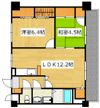 プレステージ国分Ⅱの間取り画像