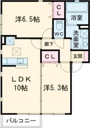 エスポワールの間取り画像