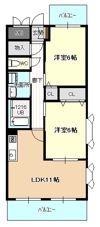 エミネンスオタイの間取り画像