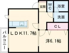 ルボンディールの間取り画像