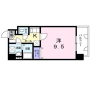 キャッスルメイト 新町の間取り画像