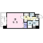 キャッスルメイト 新町の間取り画像