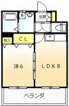 カテドラルJの間取り画像
