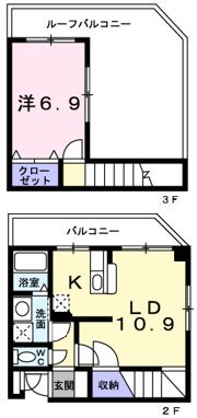 カーサ・ラベーテの間取り画像
