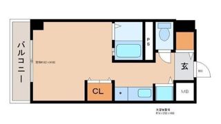 ニューヨークスチューディオの間取り画像
