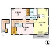 サフィニア Aの間取り画像