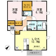 ラグーンパレス Aの間取り画像