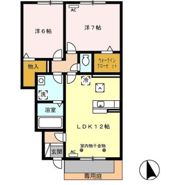 ルミエール20 Cの間取り画像