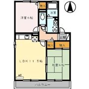 グリーン・ビュー幸の間取り画像