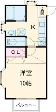 カサビエント弐番館の間取り画像