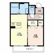 マストタウン上所Bの間取り画像
