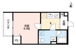 T.A北野田Ⅱの間取り画像