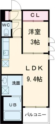 REGALEST折尾駅東の間取り画像