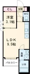 REGALEST折尾駅東の間取り画像