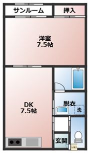コーポマイティの間取り画像