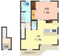 RecitⅠの間取り画像