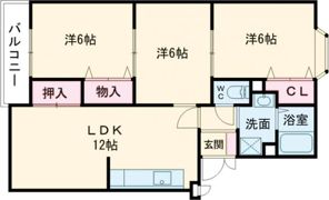 メルヴェーユ大村の間取り画像
