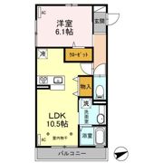 タウンコート朝倉の間取り画像