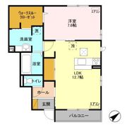 エトアール Bの間取り画像