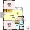 ブルーウェル 2号棟の間取り画像