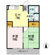 シャルム新浜の間取り画像