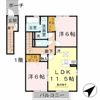 ローズコート野添 A棟の間取り画像