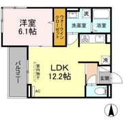 D-ROOM五十川の間取り画像