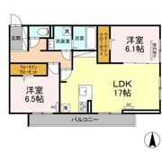 D-ROOM五十川の間取り画像