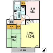 ソレイユDAITOの間取り画像