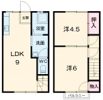 中寺ハイツの間取り画像