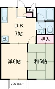 フルーツタウン・林檎の間取り画像
