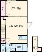 ルポゼ協和D棟の間取り画像