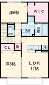 アモールVの間取り画像