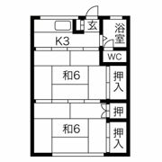 昇和ハイツの間取り画像