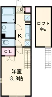 アルエット出川の間取り画像