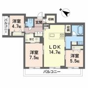フォルトゥーナ石見の間取り画像