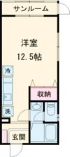 パルファージュの間取り画像